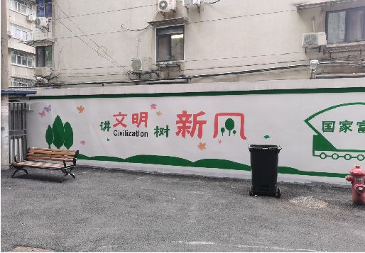 钟祥社区墙绘